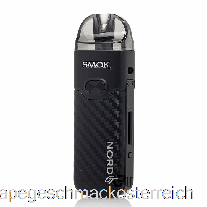 Smok Nord GT 80 W Pod-System, Schwarze Kohlefaser, Vape-Geschmack